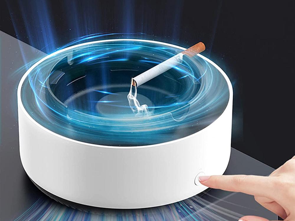 Cendrier éliminateur de fumée électronique intelligent - PRESTIVENTE