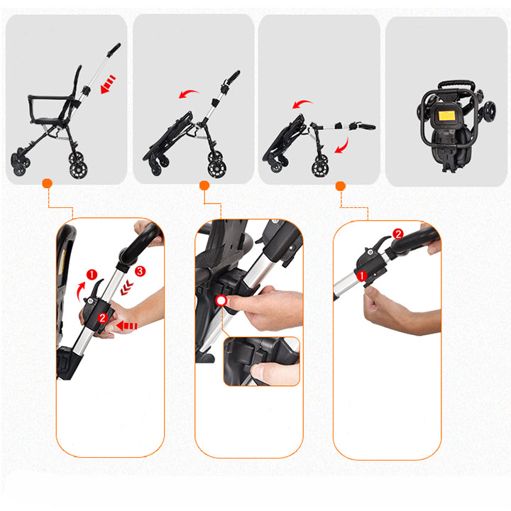Poussette pliable - PRESTIVENTE