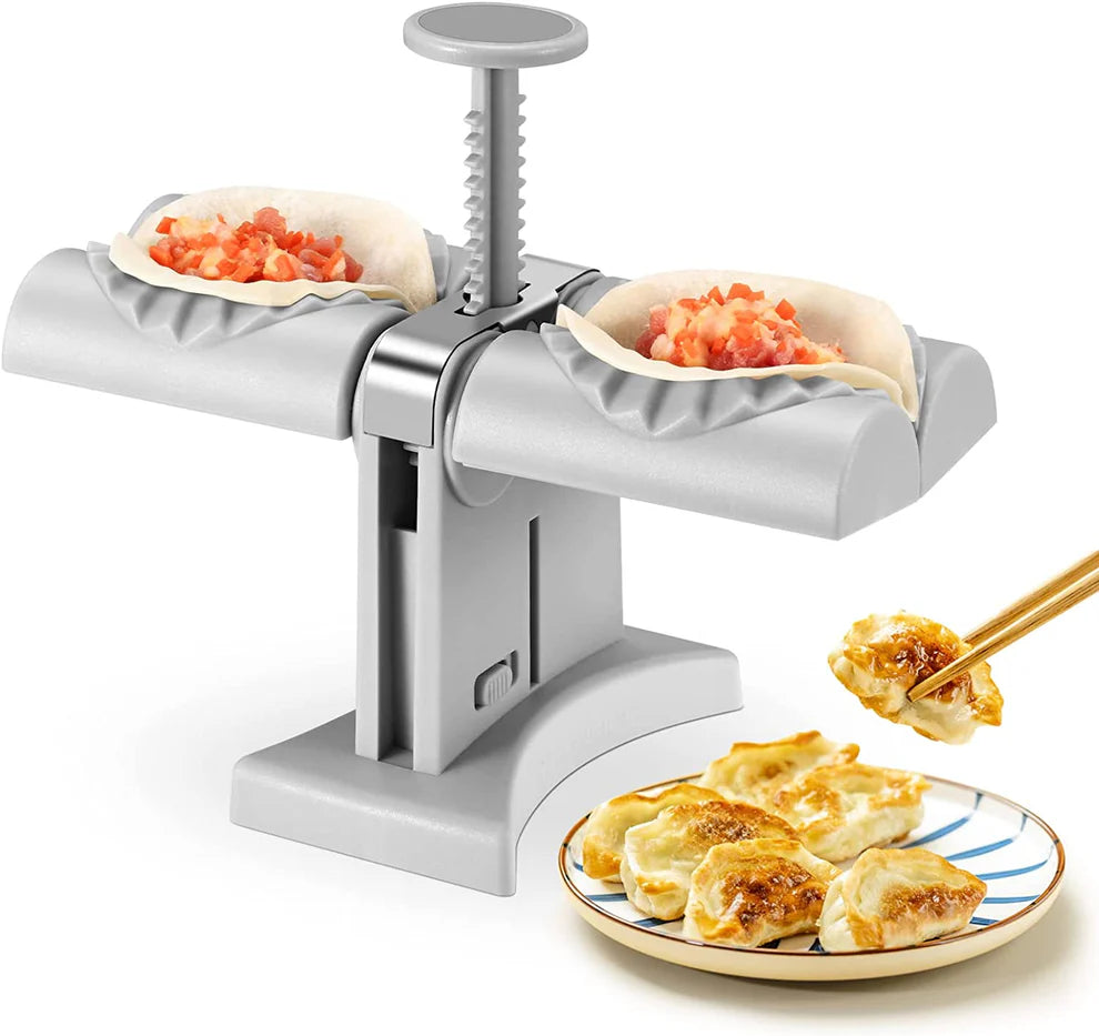 Machine à Fabriquer les Dumplings avec Double Tête pour un Fabrication Automatique