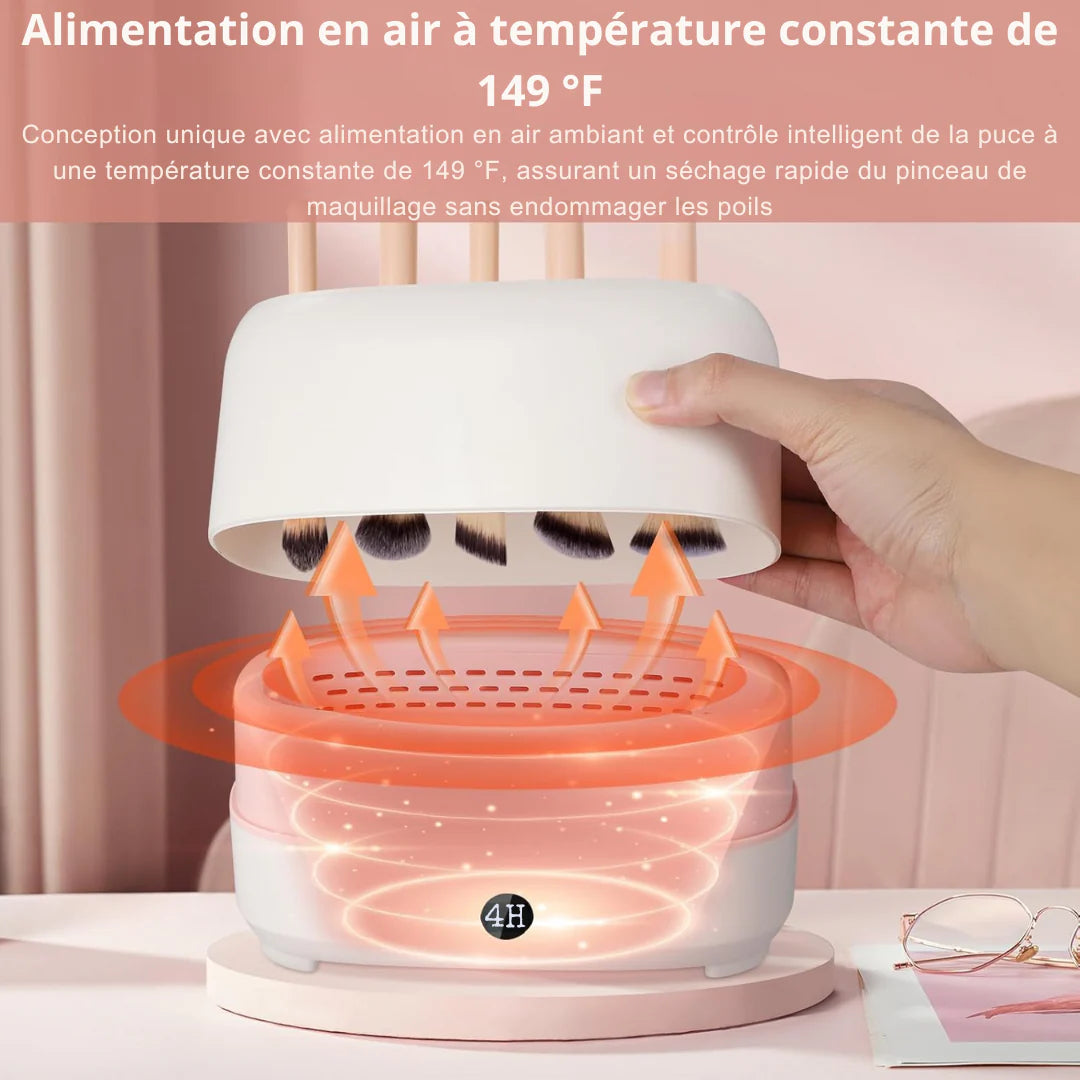 PrestiSèche pinceaux de Maquillage Multifonctionnel