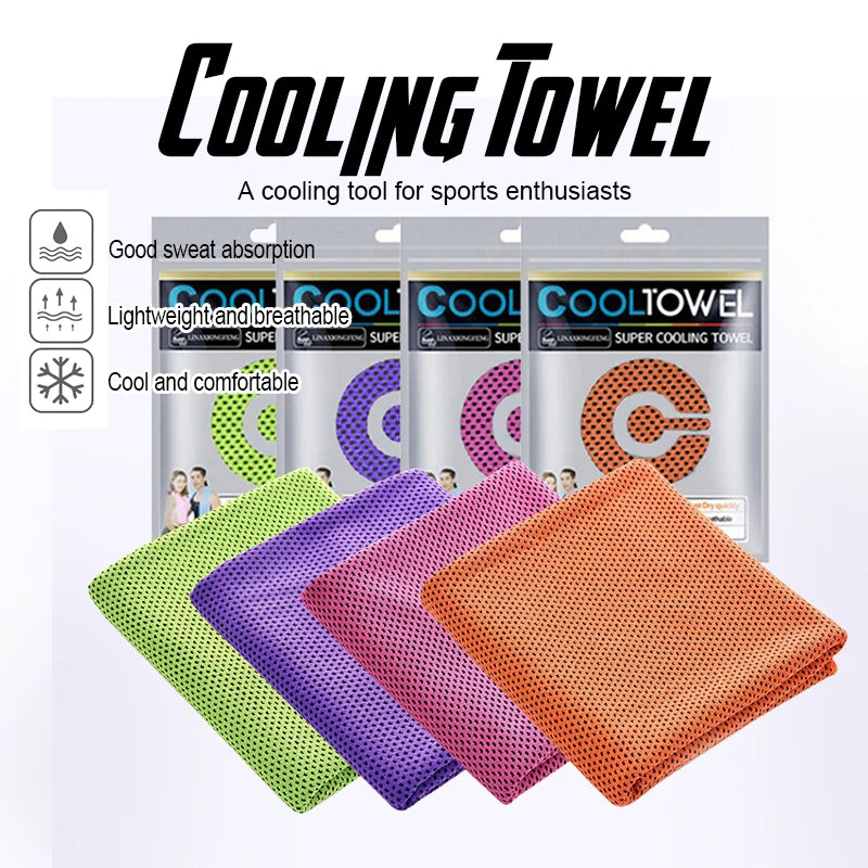 Cold Factor™ Serviette Rafraîchissante Instantanée en PV
