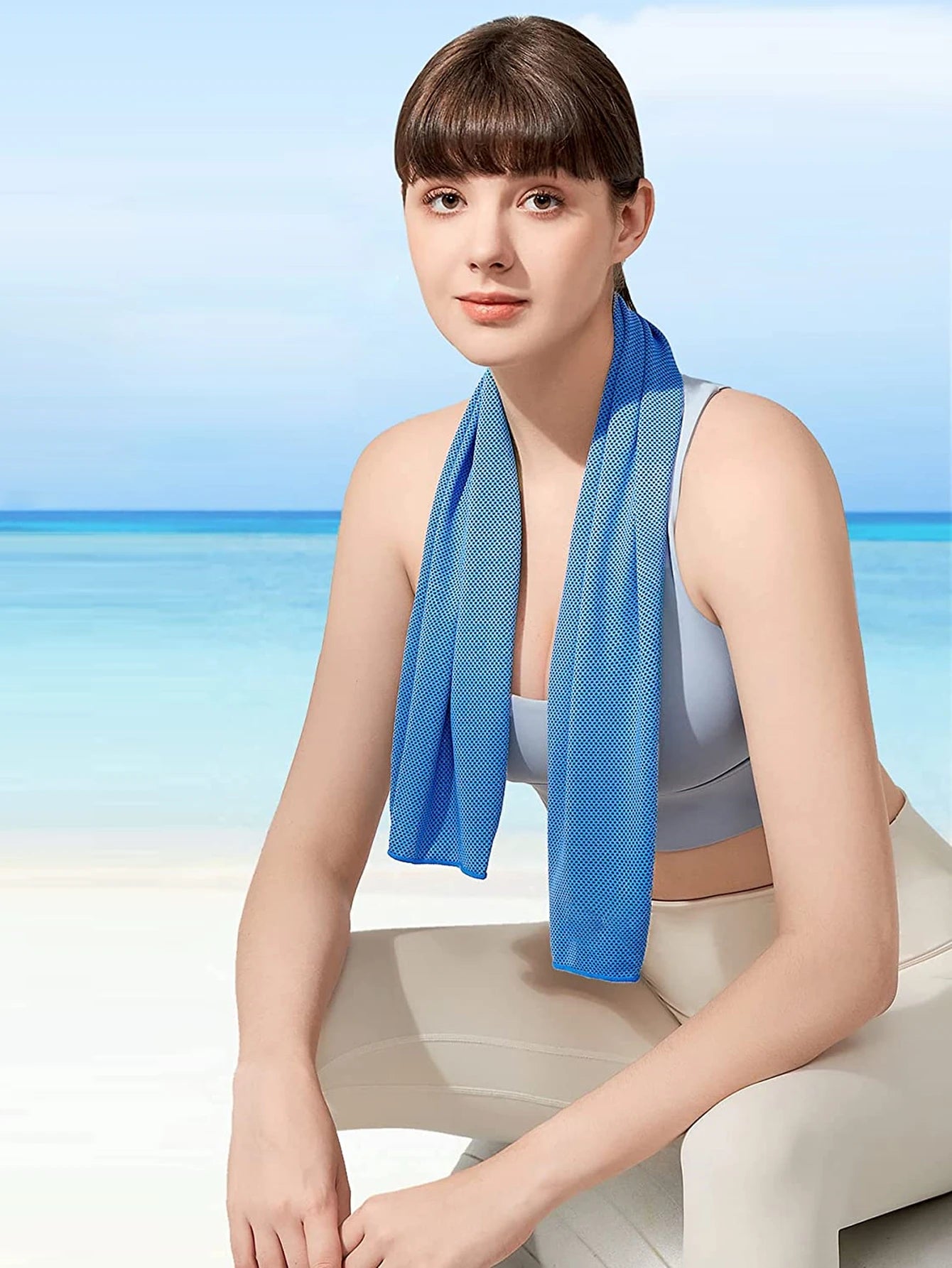 Cold Factor™ Serviette Rafraîchissante Instantanée en PV