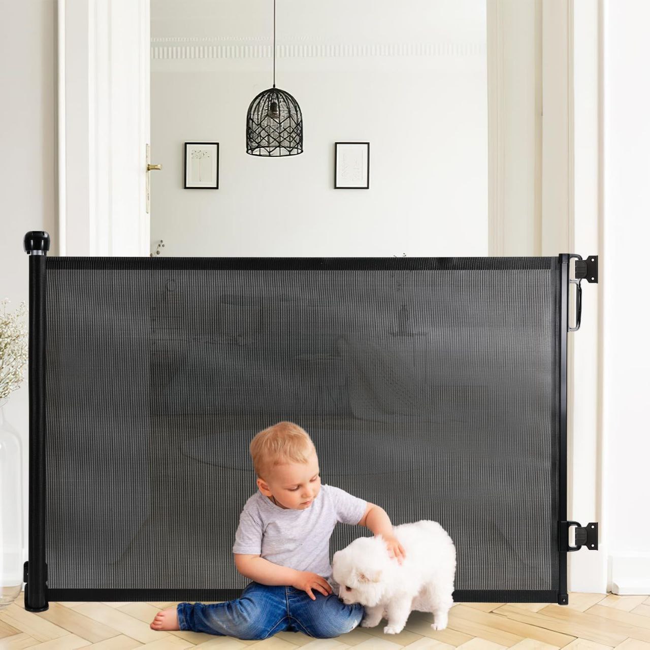 Barrière Portable pour Animaux ou Bébé - PRESTIVENTE