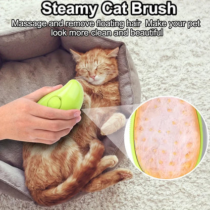 MANGO - Brosse de Toilettage avec Spray Vapeur d'Eau