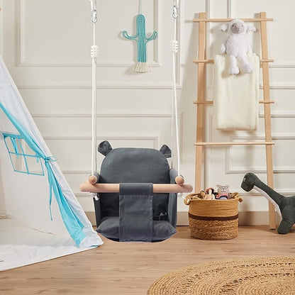 Balancelle design en toile pour bébé heureux