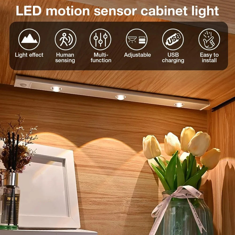Lampe LED sans fil avec détecteur de mouvement