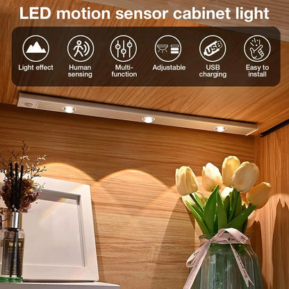 Lampe LED sans fil avec détecteur de mouvement