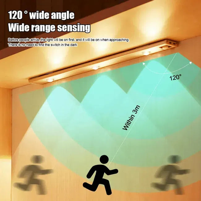 Lampe LED sans fil avec détecteur de mouvement